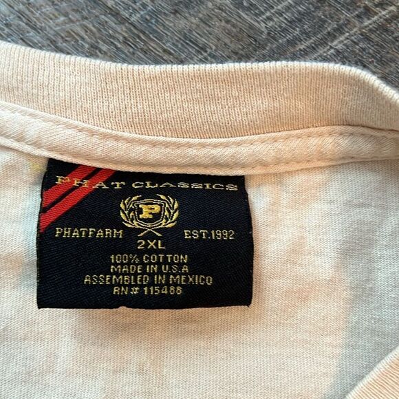 Phat Farm Men’s 2XL Phat Classics Graphic Tee Vintage Streetwear - Picture 4 of 4